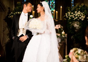 袁弘張歆藝婚禮現場組圖 甜蜜交換戒指與深情親吻，婚慶禮儀服務的完美詮釋